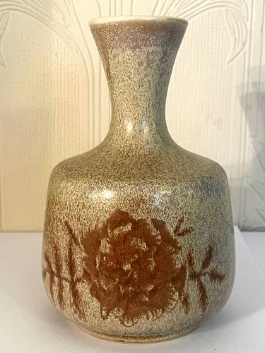 Cobridge stoneware bottle vase - cobridge,