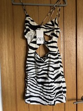 Zara Cut Out Dress Brand New