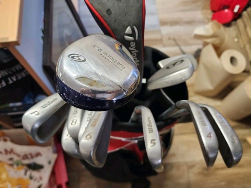 Wilson deep red fat shaft - red,