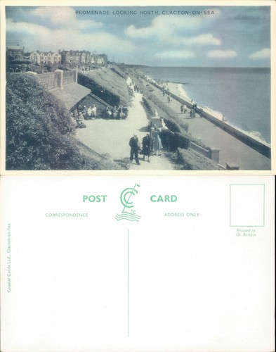 Promenade clacton sea - at,