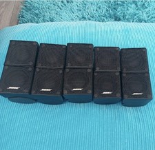 Bose Lifestyle 48 dual cube speakers x 5 