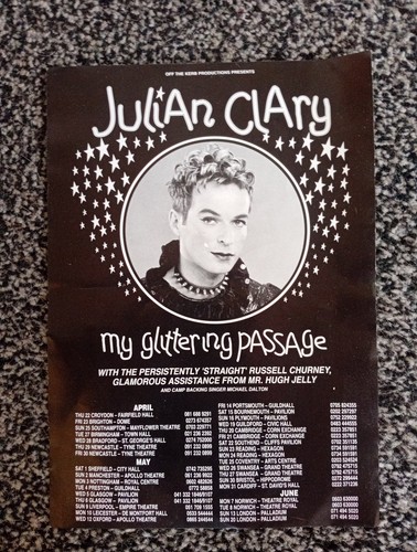 Julian clary glittering - my,