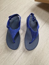FitFlop ice blue sandals-size