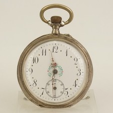 WORKING! Rare Silver Pocket