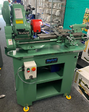 Myford Super 7 Lathe Imperial Green Cabinet Motor Chuck & Quick change