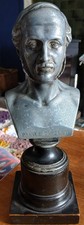 Eduard Zimmermann Spelter Bust of The Prince Consort Lovely Item