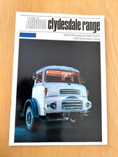 ALBION LORRY /TRUCK  BROCHURE - CLYDESDALE MODELS - 1970