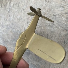 Vintage Old Brass Spitfire