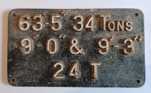 Mk1 coach plate - coach,