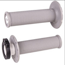ODI MX V2 Lock-On Grip No Waffle Grey For Yamaha XT 200 2001-2024