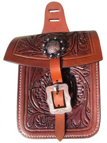 Showman acorn tooled - showman, saddle