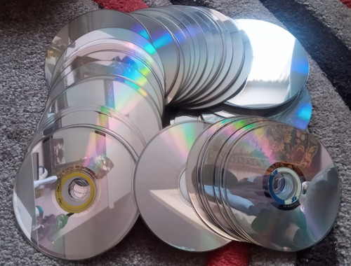 100 loose used dvd - loose, cd
