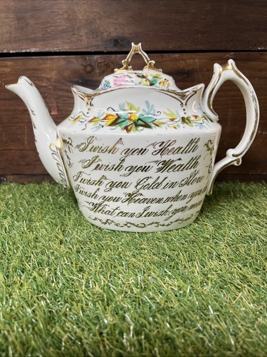 Gorgeous victorian teapot - teapot, gilt