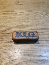 Vintage Klg Spark Plug Tin