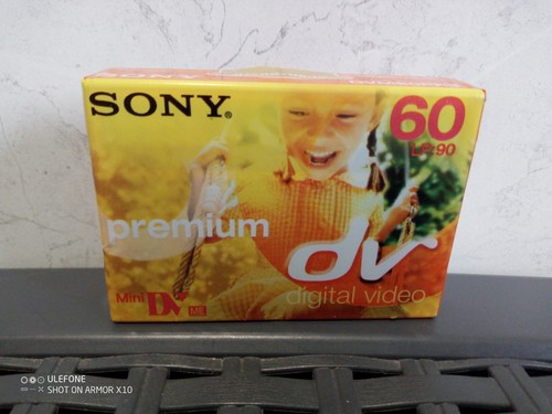 Sony premium minidv cassette - sony,
