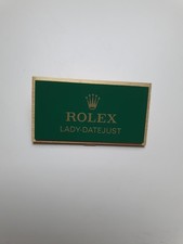100% GENUINE ROLEX LADY-DATEJUST GREEN WATCH DEALER DISPLAY STAND