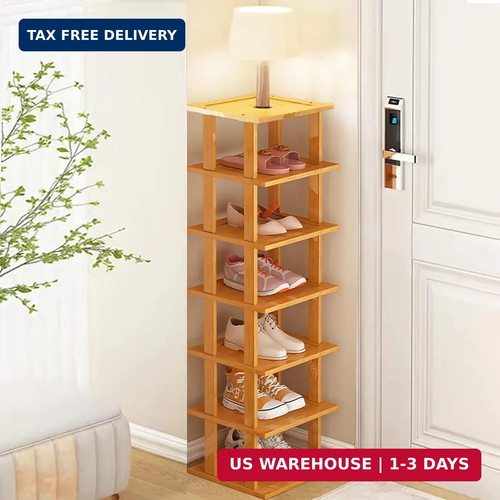 San bamboo shoe - bamboo, rack