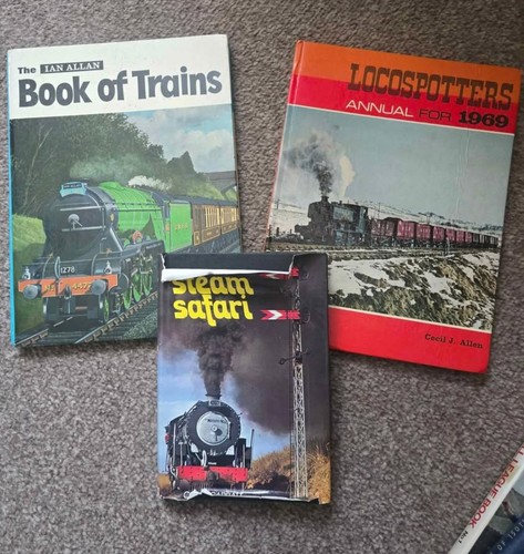 Lot railroad books - books, &
