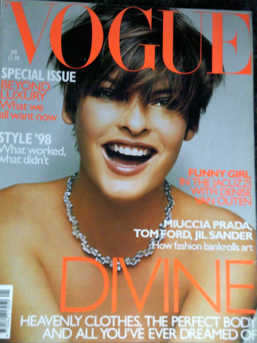 Vogue january 1999 lovely - ,