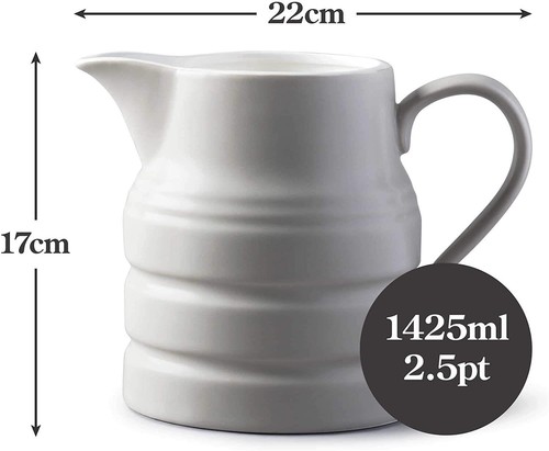 Churn jug stone porcelain - churn,