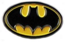 Batman Logo Metal Enamel Pin