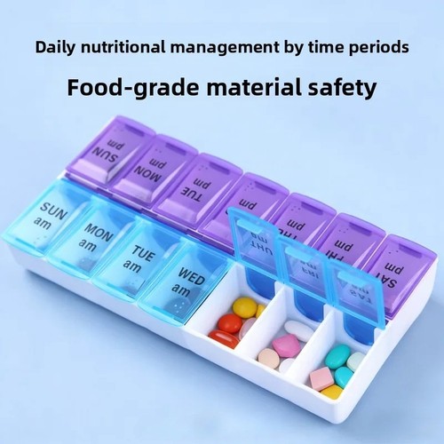 Weekly pill box 7 day - pill,