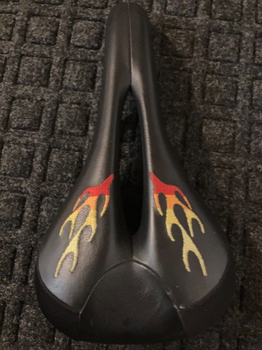 Terry fly saddle flame fire - saddle,