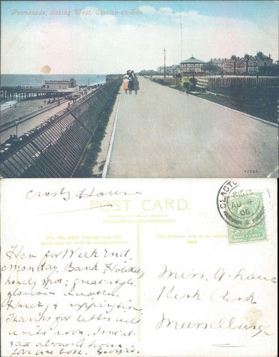 Promenade clacton sea - clacton,