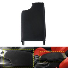 Leather center console armrest - leather,