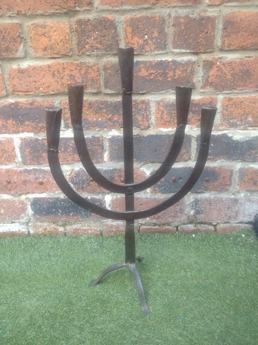 Vintage brutalist cast iron - cast,