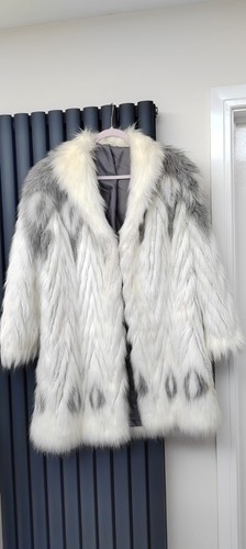 Vintage astraka faux - faux, coat