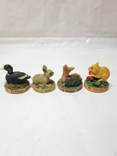 Tetley miniature animals - 4x,