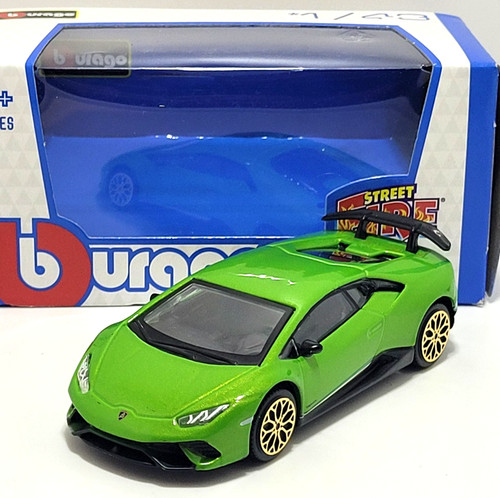 Burago green lamborghini - burago,