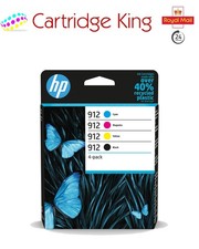 HP 912 4 pack in cartridges for HP OfficeJet Pro 8024e All-in-One Printer