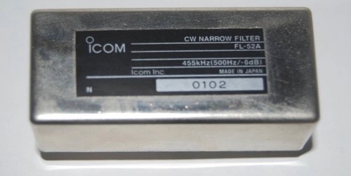 Icom 52a 500hz filter - icom,