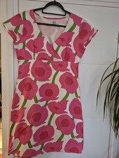 Boden Pink Floral Poppy Dress
