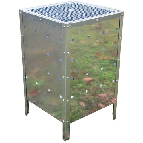 Square 90l garden rubbish fire - square,