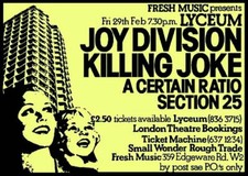 JOY DIVISION  + KILLING JOKE @