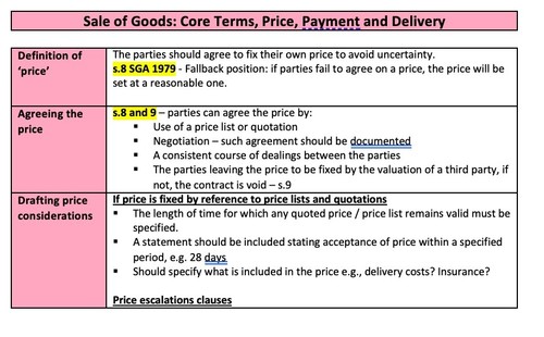 Lpc commercial law - law, elective
