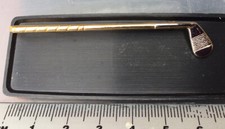 VINTAGE GOLF CLUB TIE CLIP IN