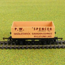00 Gauge Hornby PW Spencer 7 Plank Open Goods Coal Wagon for Model Railway