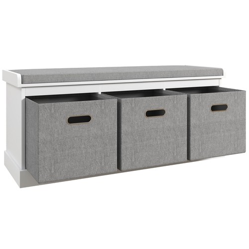 Homcom shoe bench with seat - homcom,