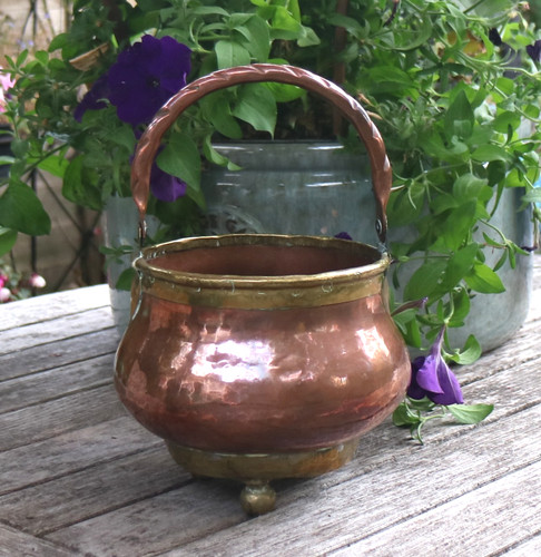 Vintage brass and copper - brass,