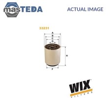 33231 ENGINE FUEL FILTER WIX