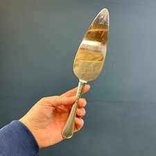 RW STERLING HALLMARKED SILVER 2003 SHEFFIELD CAKE PIE SLICE KNIFE