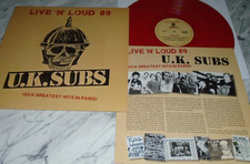 UK SUBS LIVE 'N' LOUD 89 (AKA