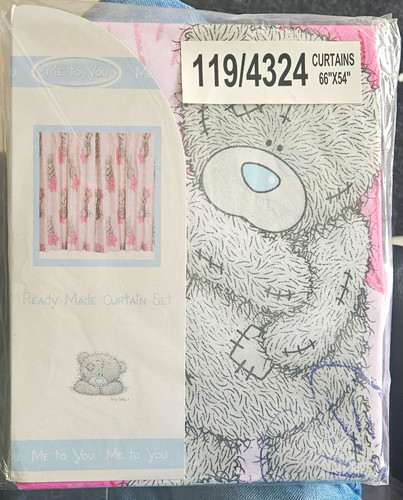 You tatty teddy curtain - me,