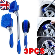 3X Bristle Cleaner Car Alloy