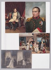 4 Postcards Napoleon 1910