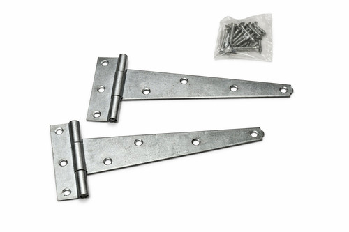 Pair strong tee hinges - of,